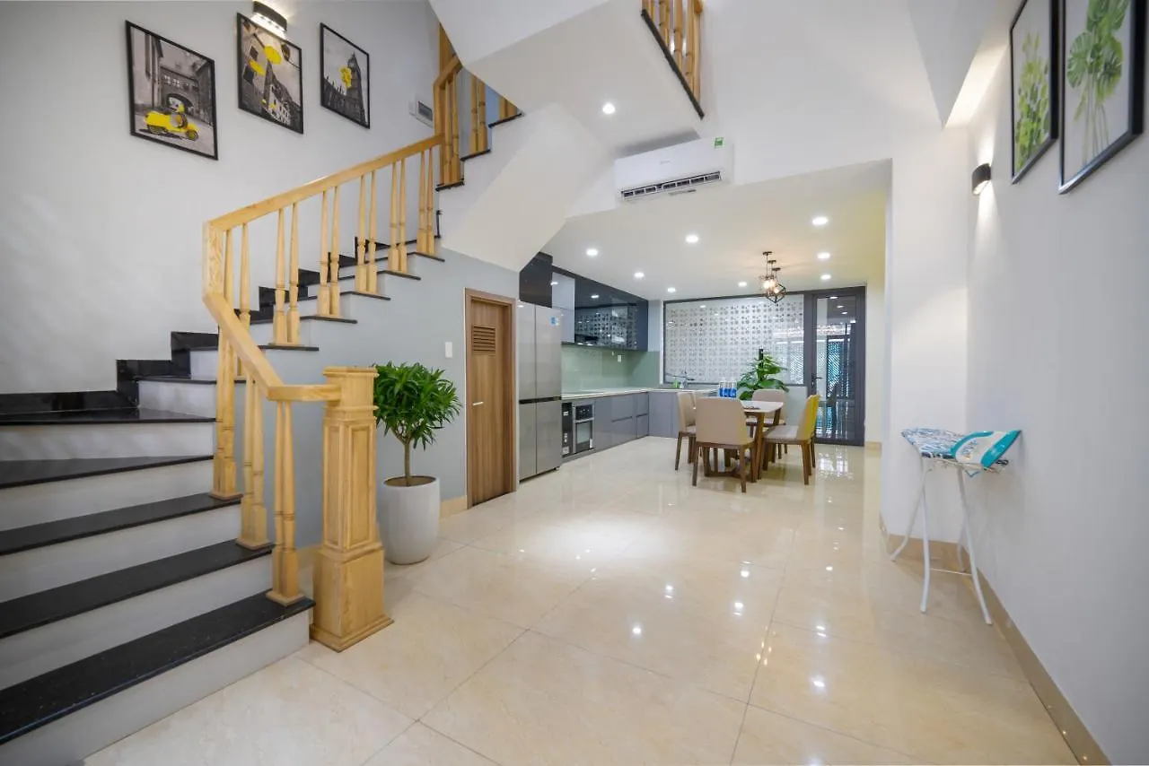N To M House-5 Minute To My Khe Beach-Full Ac Da Nang
